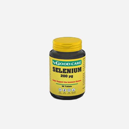 SELENIUM 200 μg – 50 comprimidos – Good Care