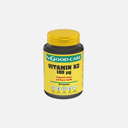 VITAMIN K2 100 ug – 60 cápsulas – Good Care