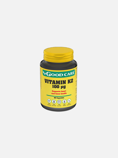 VITAMIN K2 100 ug - 60 cápsulas - Good Care