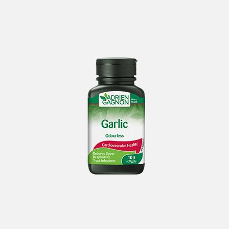 Alho sem odor Garlic – 100 cápsulas – Adrien Gagnon