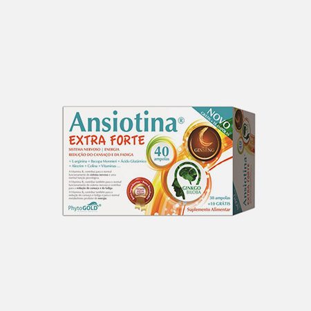 Ansiotina Extra Forte – 40 ampolas – Phytogold