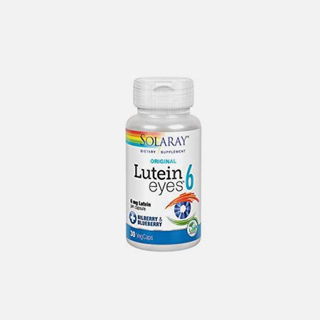 Lutein Eyes 6 mg – 30 cápsulas – Solaray