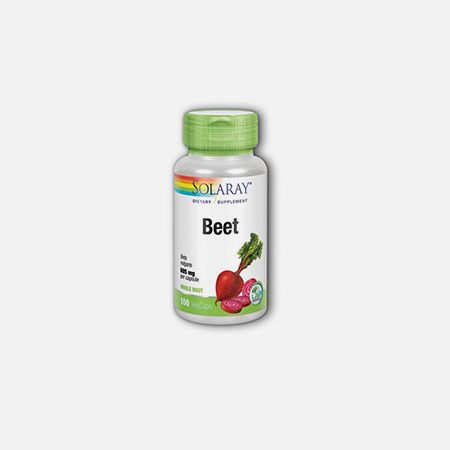 Beet Root (Beterraba) – 100 cápsulas – Solaray