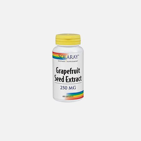 Grapefruit Seed Extract 250 mg – 60 cápsulas – Solaray