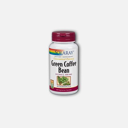 Green Coffee Bean 400 mg – 60 cápsulas – Solaray