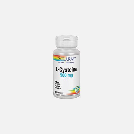 L-Cisteína 500 mg – 30 cápsulas – Solaray