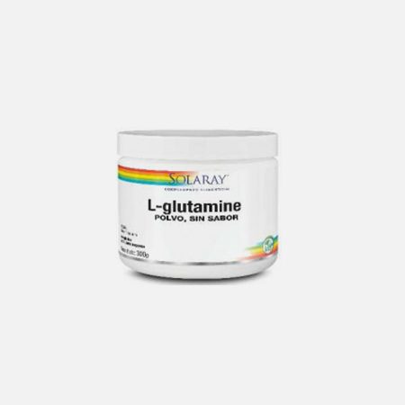 L-Glutamina em pó – 300g – Solaray