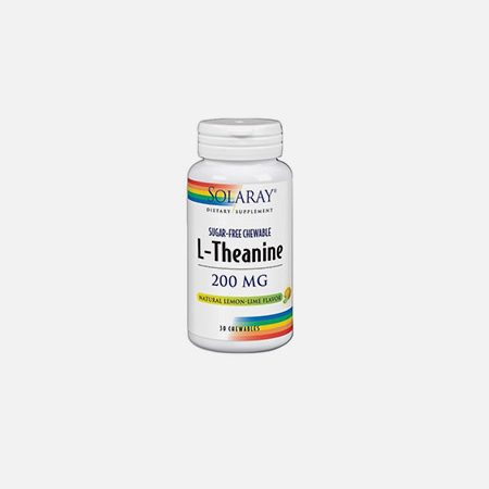 L-Teanina 200 mg – 30 comprimidos – Solaray