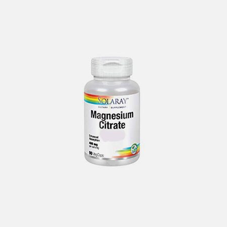 Magnesium Citrate – 90 cápsulas – Solaray