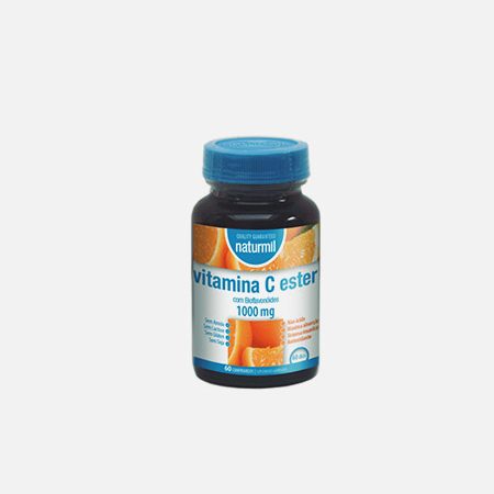 Naturmil Vitamina C Ester com Bioflavonóides 1000mg – 60 comprimidos – Dietmed