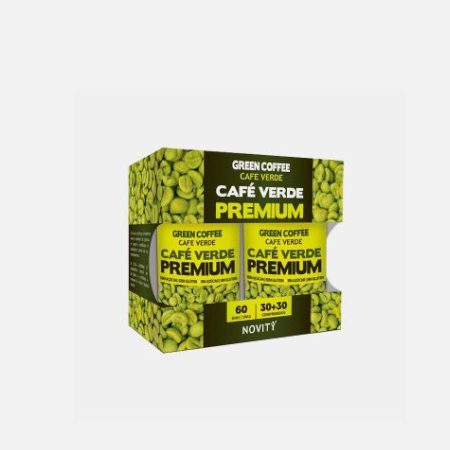 Novity Cafe Verde Premium Pack – 30+30 comprimidos – DietMed