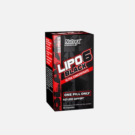 Lipo 6 Black Ultra Concentrate – 60 cápsulas – Nutrex Research