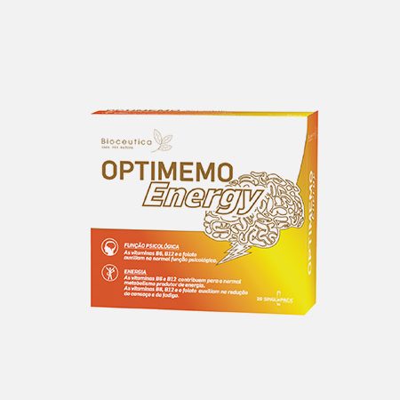 Optimemo Energy – 20 SINGLePACK – Bioceutica