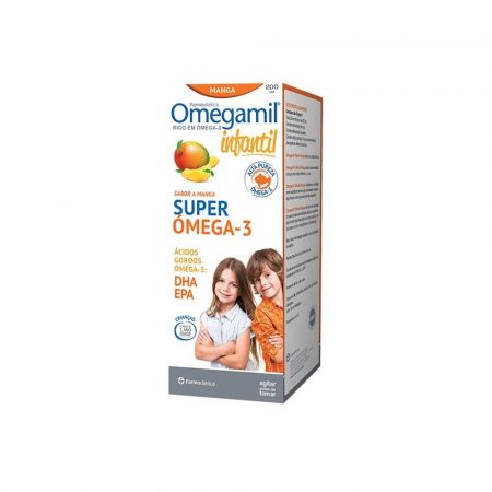 Omegamil Infantil Super Ómega 3 sabor Manga – 200 mL – Farmodiética