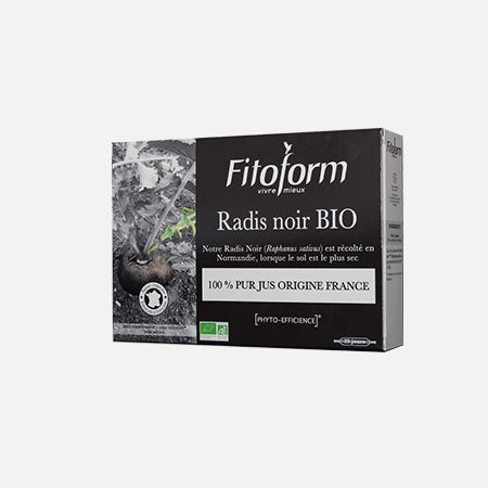 Radis Noir Bio Rábano Negro – 20 ampolas – Fitoform