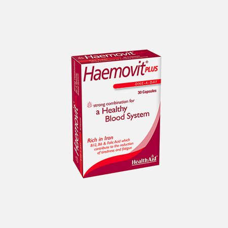 Haemovit – 30 cápsulas- HealthAid