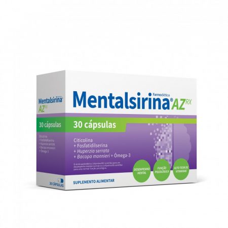 Mentalsirina AZ Rx – 30 cápsulas – Farmodiética