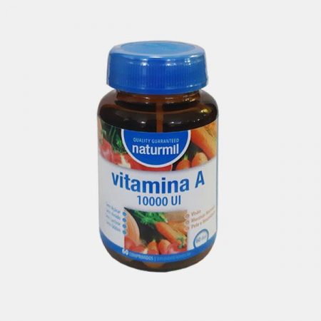 Naturmil Vitamina A 10000 ui – 60 comprimidos – Dietmed