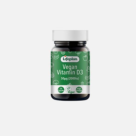 Vitamina D3 vegan – 30 cápsulas – Lifeplan