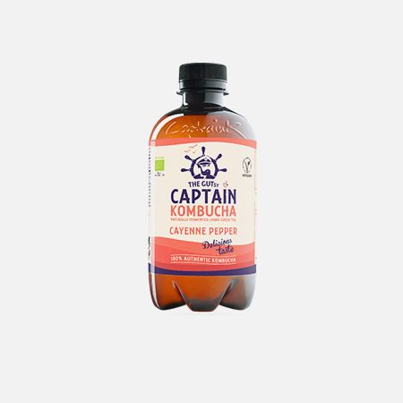 Captain Kombucha Bio Caiena – 400 ml – THE GUTsy CAPTAIN