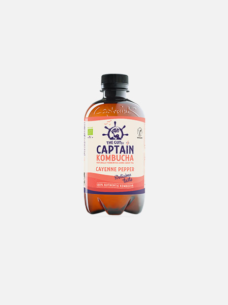 Captain Kombucha Bio Caiena - 400 ml - THE GUTsy CAPTAIN