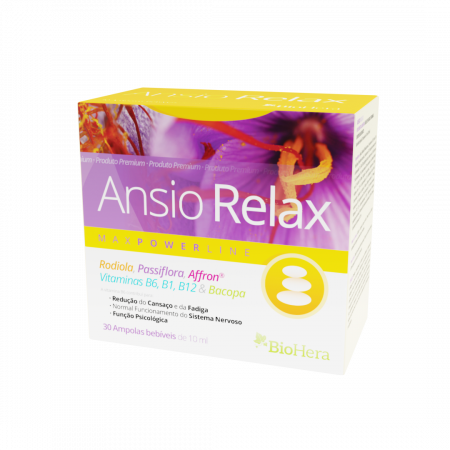 Ansio Relax – 30 Ampolas – Bio-Hera