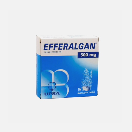 Efferalgan 500mg – 16 comprimidos efervescentes – Perrigo