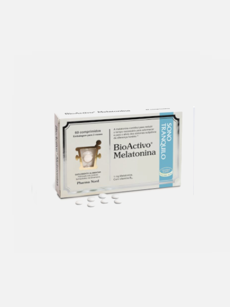 BioActivo Melatonina - 60 comprimidos - Pharma Nord