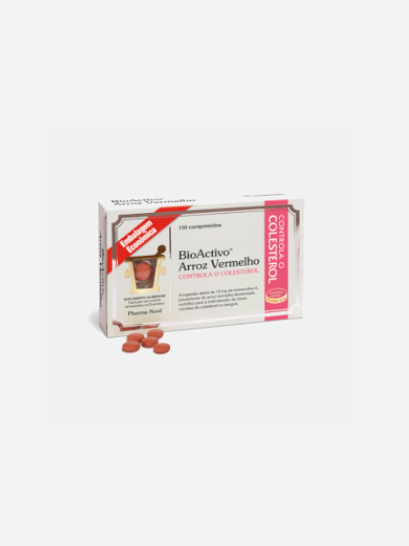 BioActivo Arroz vermelho - 150 comprimidos - Pharma Nord