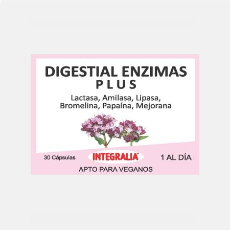 Digestial Enzimas Plus – 30 cápsulas – Integralia