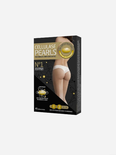 Cellulase Gold Pearls - 40 cápsulas - Perrigo