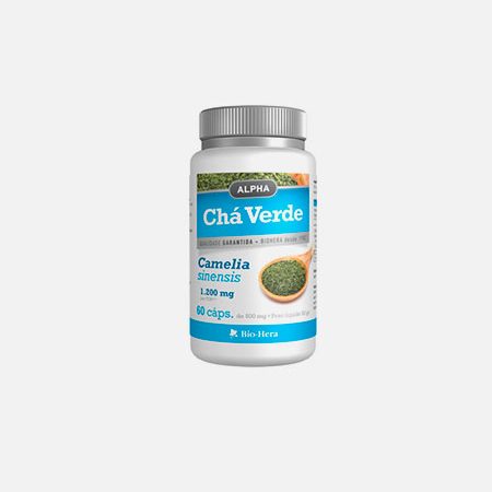 Alpha Chá Verde 1200 mg – 60 cápsulas – BioHera