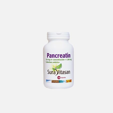 Pancreatin – 120 cápsulas – Sura Vitasan