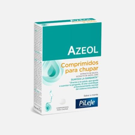AZEOL GARGANTA –  30 comprimidos – mastigáveis