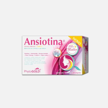 Ansiotina 100% Mulher – 30 ampolas – Phytogold