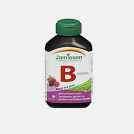 B Complex Mastigável – 90 Comprimidos – Jamieson
