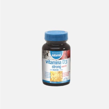 Naturmil Vitamina D3 4000 UI Strong – 90 Comprimidos – DietMed