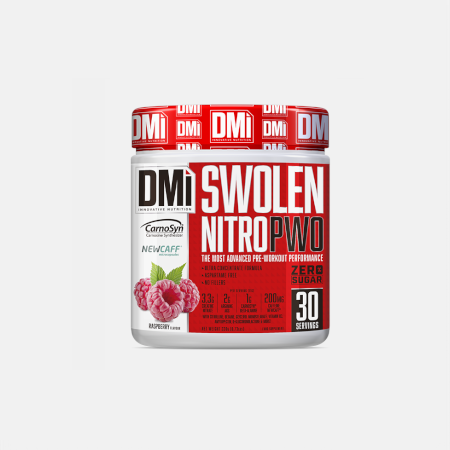 SWOLEN NITRO PWO Raspberry – 330g – DMI Nutrition
