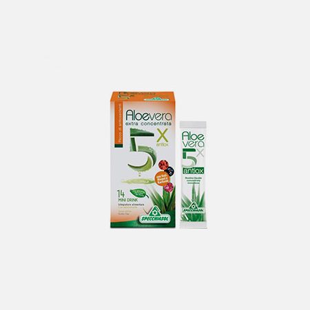 Aloe Vera 5x Antiox – 14x10ml – Segredo da Planta