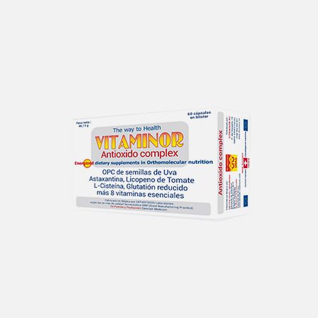 ANTIOXIDO Complex – 60 cápsulas – Vitaminor
