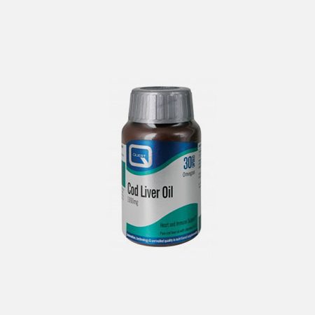 Cod Liver Oil Óleo de Fígado de Bacalhau – 30 cápsulas – Que