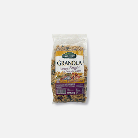 Granola Cereais Sementes e Frutos Secos – 500 g – Salutem
