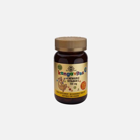 Kangavites Vitamina C 100mg – 90 Comprimidos – Solgar