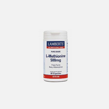 L-Methionine 500mg – 60 comprimidos – Lamberts
