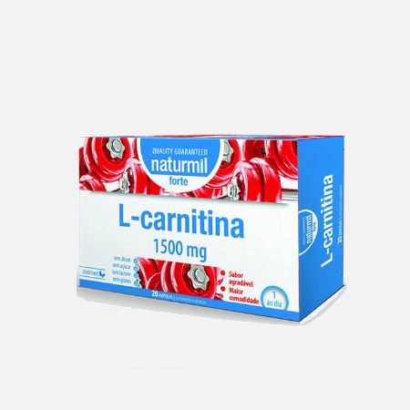 L-Carnitina Forte 1500mg – 20 ampolas – Dietmed