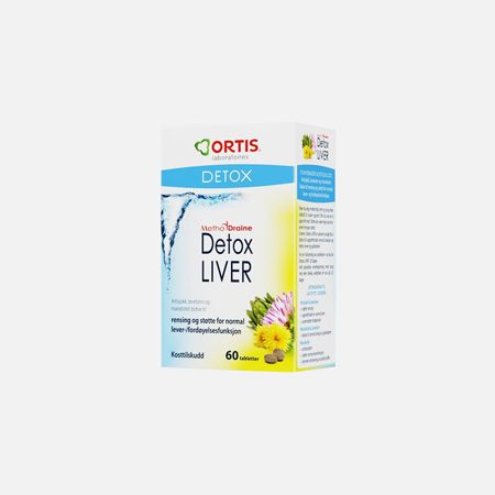 Methodraine Detox Liver – 60 comprimidos – Ortis