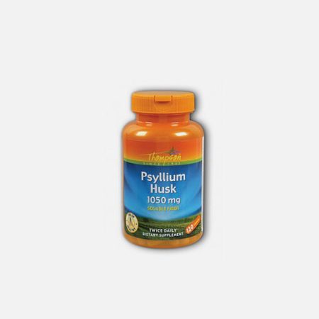 Psyllium Husk 1050mg – 120 cápsulas – Thompson