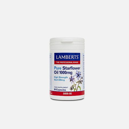 Pure Starflower Oil 1000mg – 90 cápsulas – Lamberts