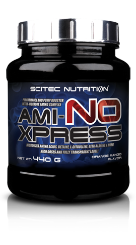 Ami-NO Xpress sabor Pêssego Ice Tea – 22g – Scitec Nutrition