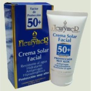 CREMA SOLAR facial SPF-50+ tubo 80ml. - FLEURYMER